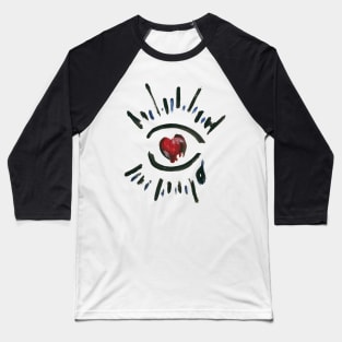 Florence Welch Third Eye Art Doodle Baseball T-Shirt